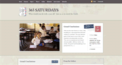 Desktop Screenshot of 365saturdays.org